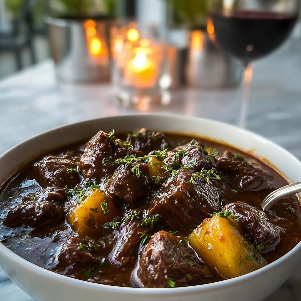 Beef Stifado - Recipe Image