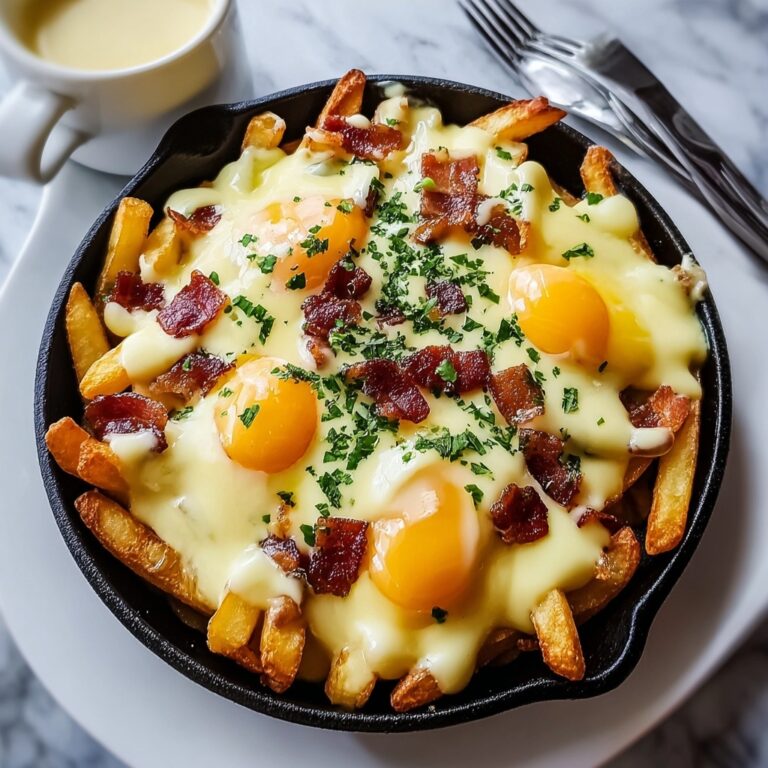 Breakfast Poutine with Hollandaise Sauce Recipe