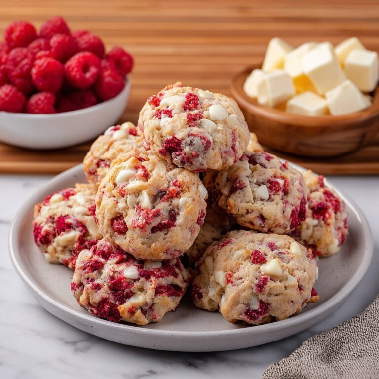 White Chocolate Raspberry Cookies Recipe
