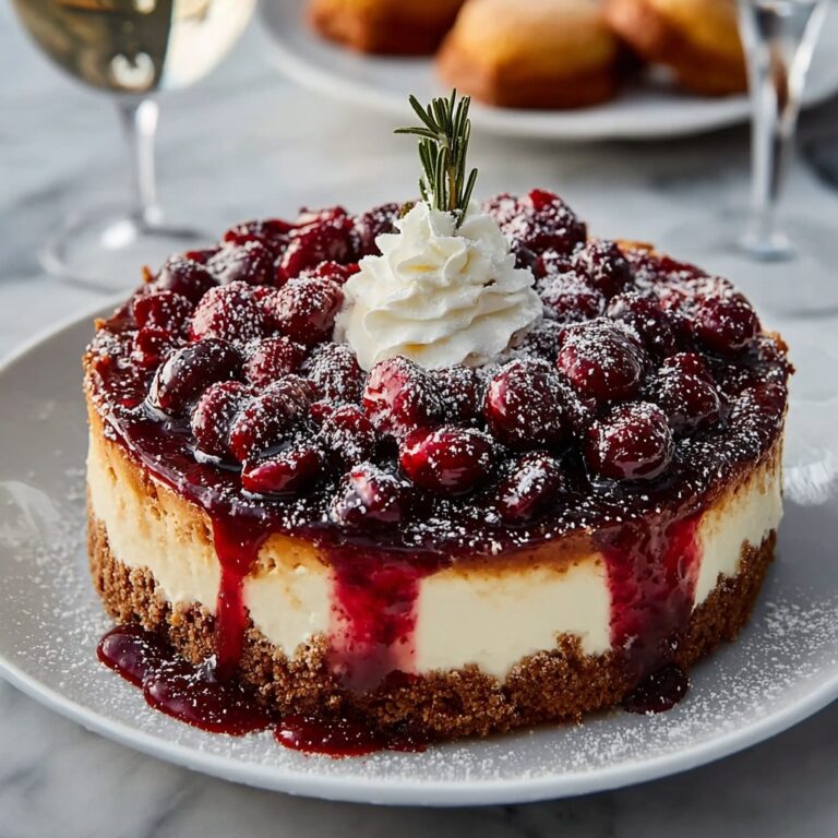 Cranberry White Chocolate Tart Recipe