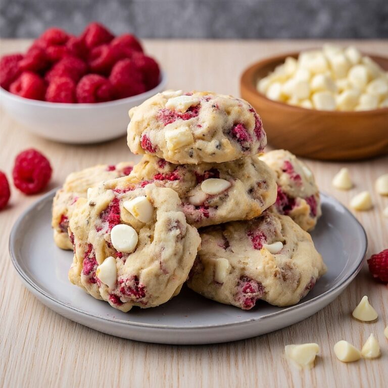 White Chocolate Raspberry Cookies Recipe
