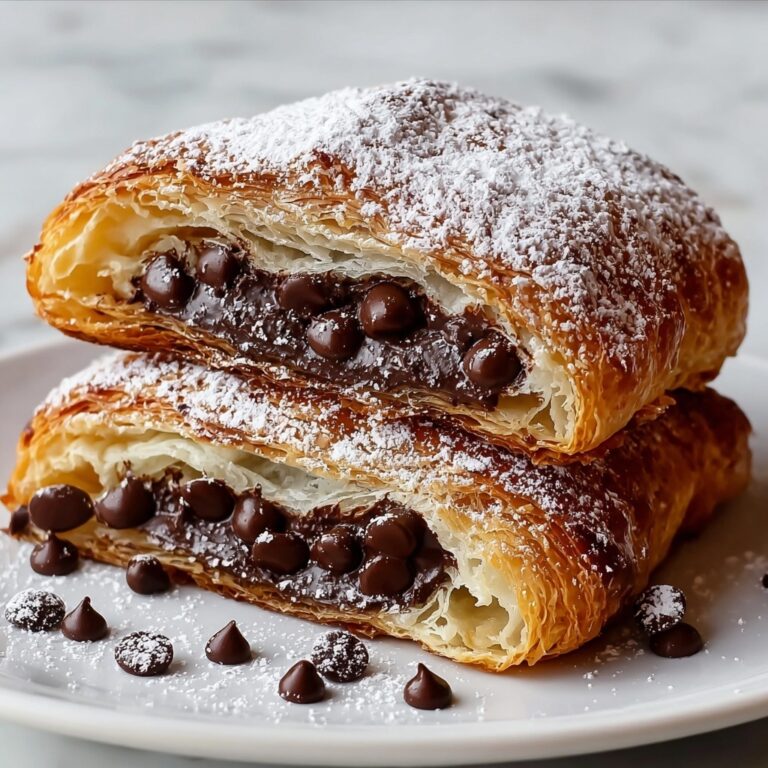 Croissant Breakfast Bake with Chocolate Chips Recipe