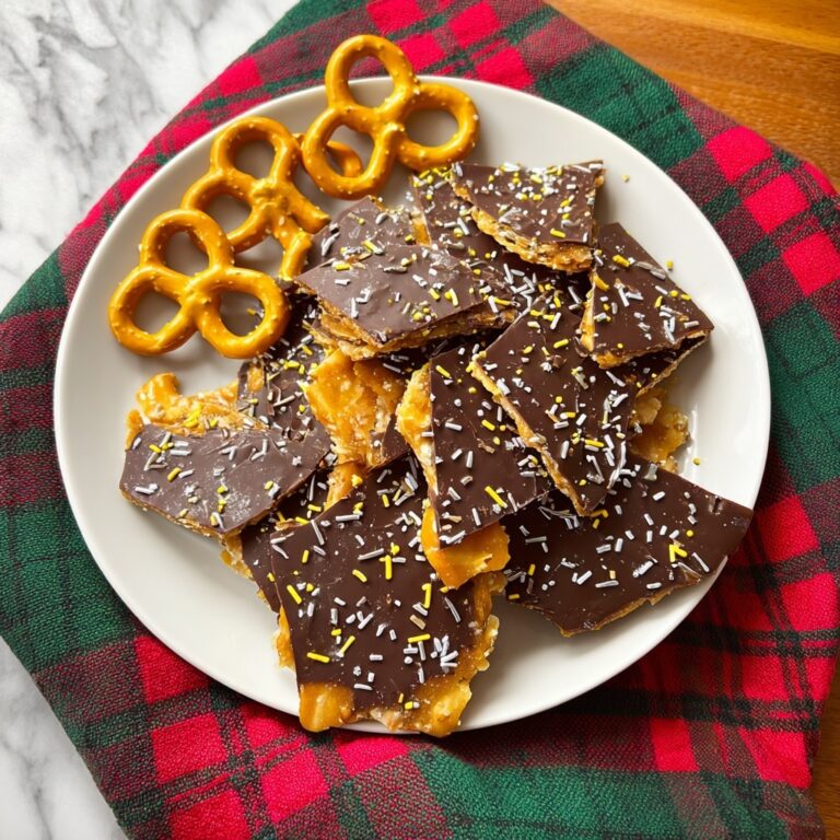 Pretzel Christmas Crack (Pretzel Toffee) Recipe
