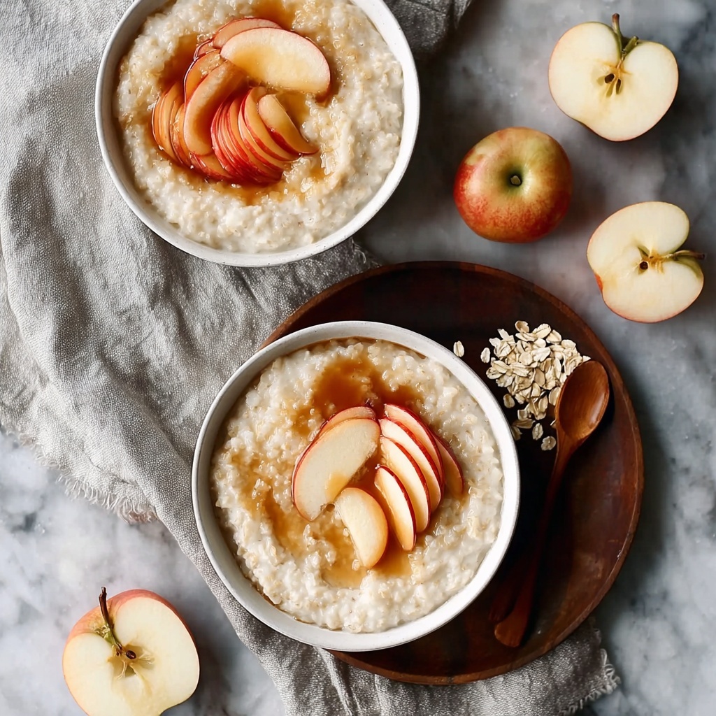 Caramel Apple Oatmeal: A Cozy Fall Breakfast Recipe - Recipe Image