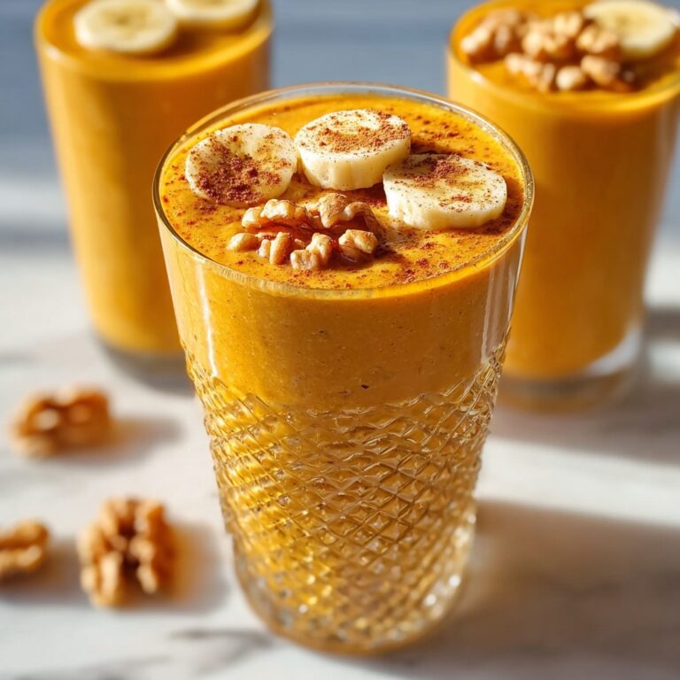 Turmeric Morning Glory Smoothie Recipe