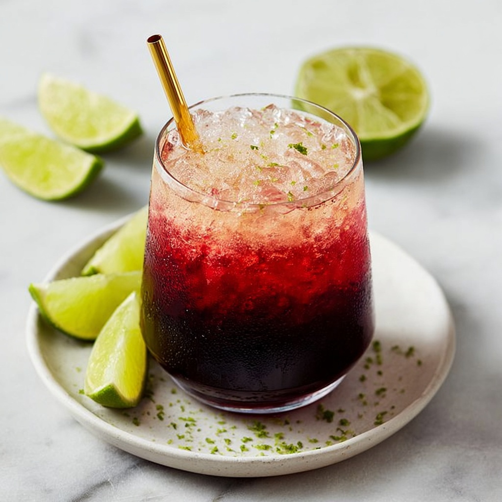 Midnight Tart Cherry Mocktail Recipe - Recipe Image