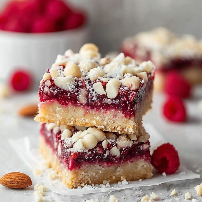 Sugar-Free Raspberry Coconut Bars for Guilt-Free Indulgence Recipe