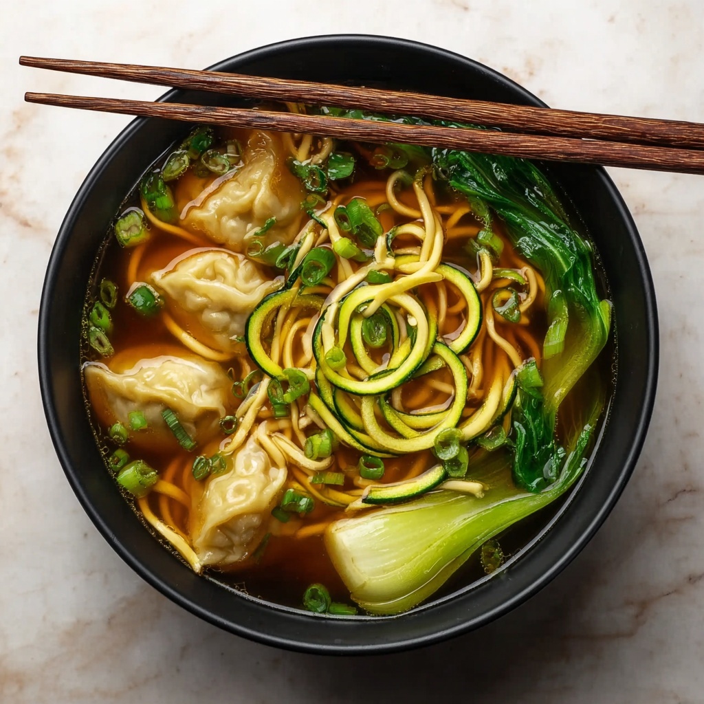 Gyoza Soup Recipe - Recipe Image