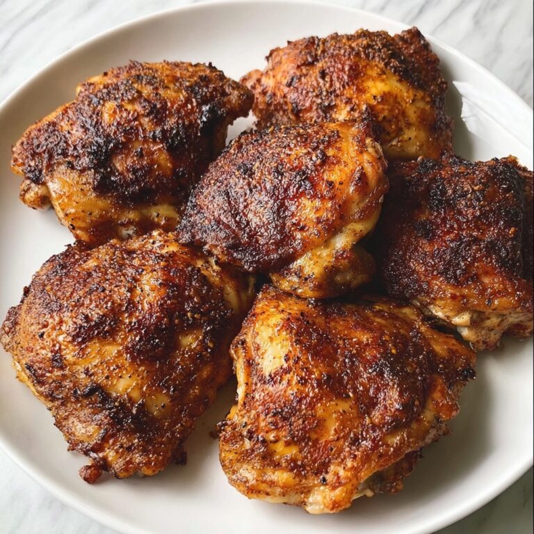 Delicious Ethiopian Chicken Thighs with Berbere Spice Recipe