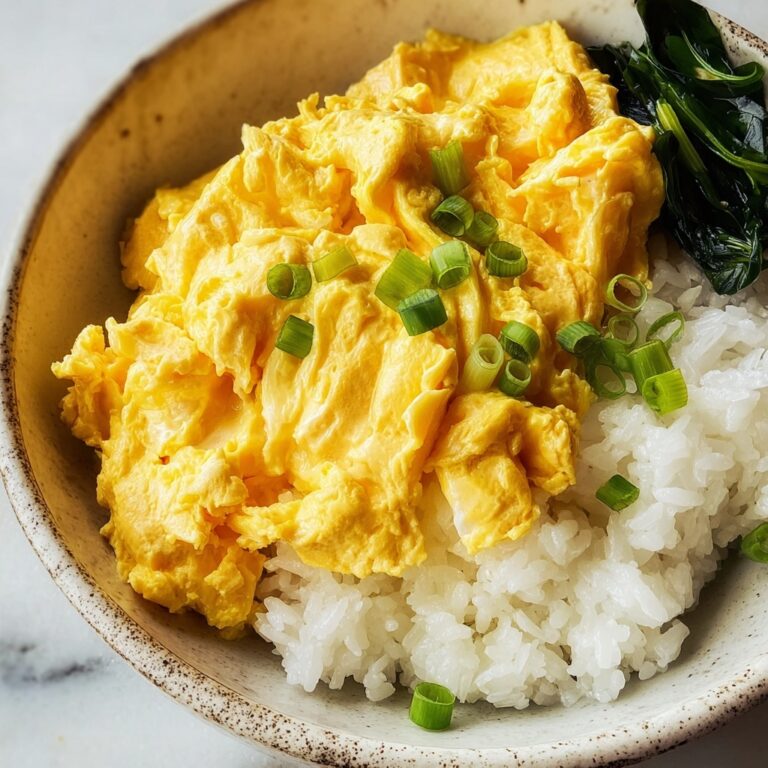 Miso Scrambled Eggs with Bok Choy Recipe