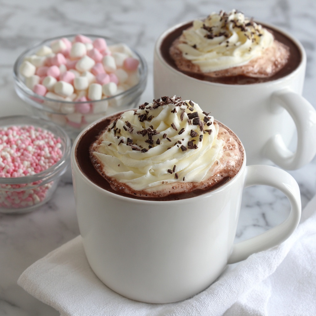 Rich Homemade Hot Chocolate Recipe - Recipe Image