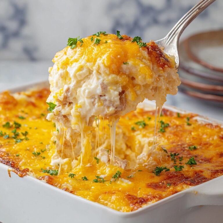 Cheesy Angel Chicken and Rice Recipe