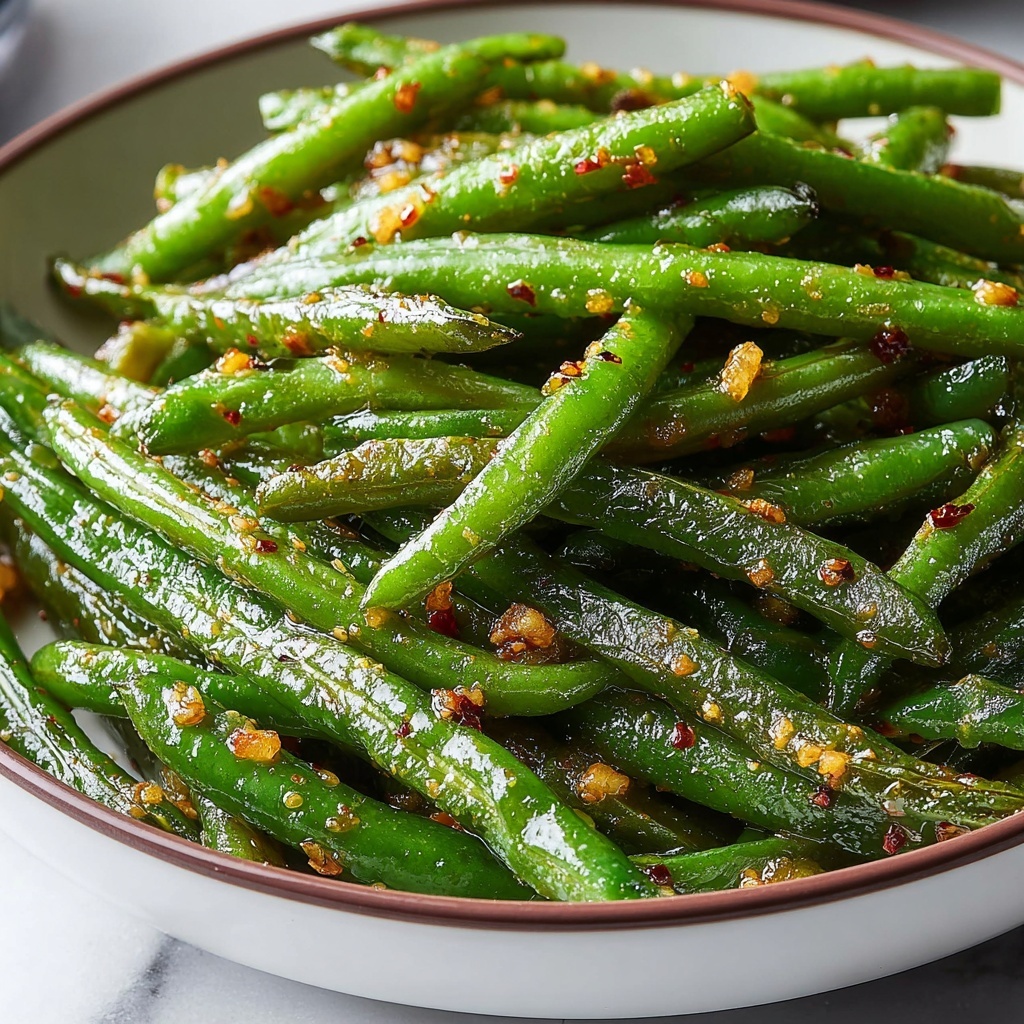 Oven Roasted Green Beans Recipe - Recipe Image