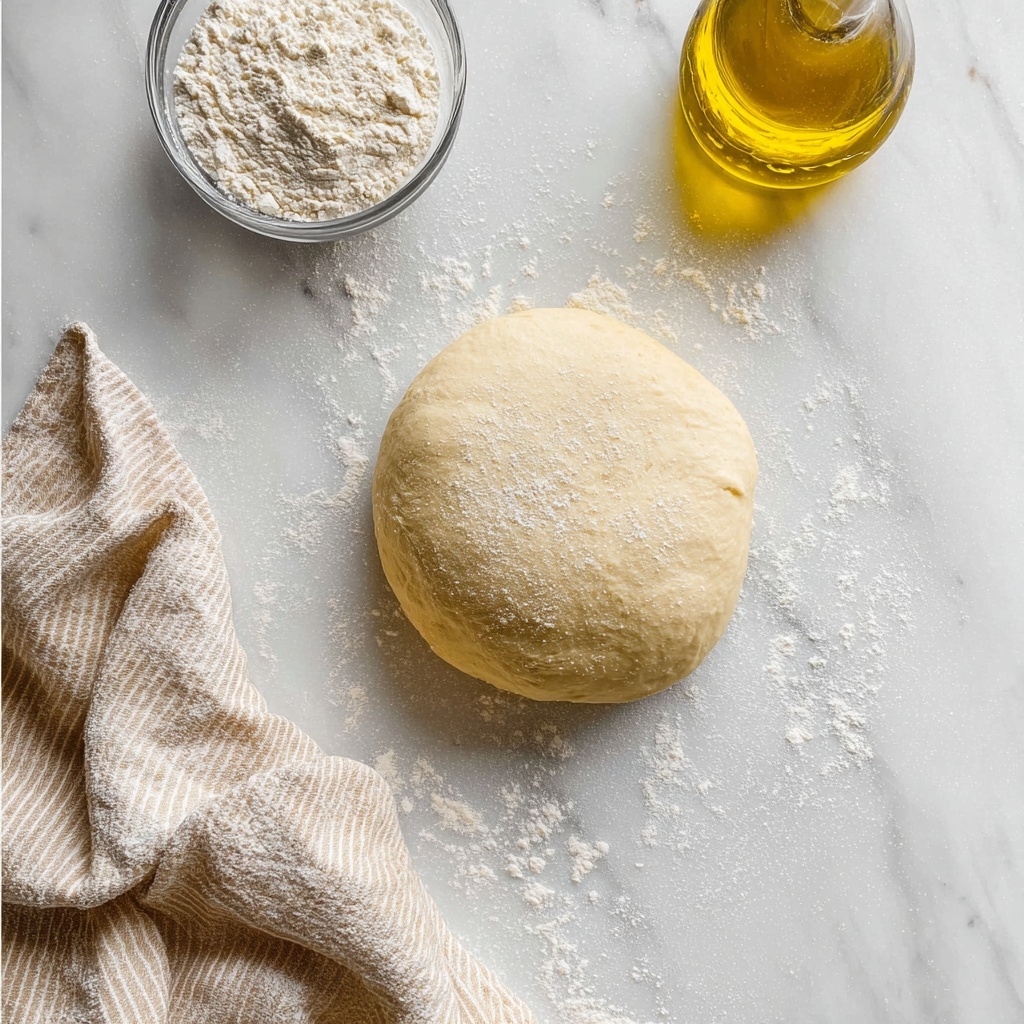 Easy Homemade Pizza Dough Recipe - Recipe Image