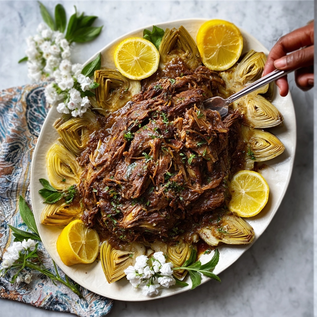 Mediterranean-Style Roasted Leg of Lamb Recipe - Recipe Image