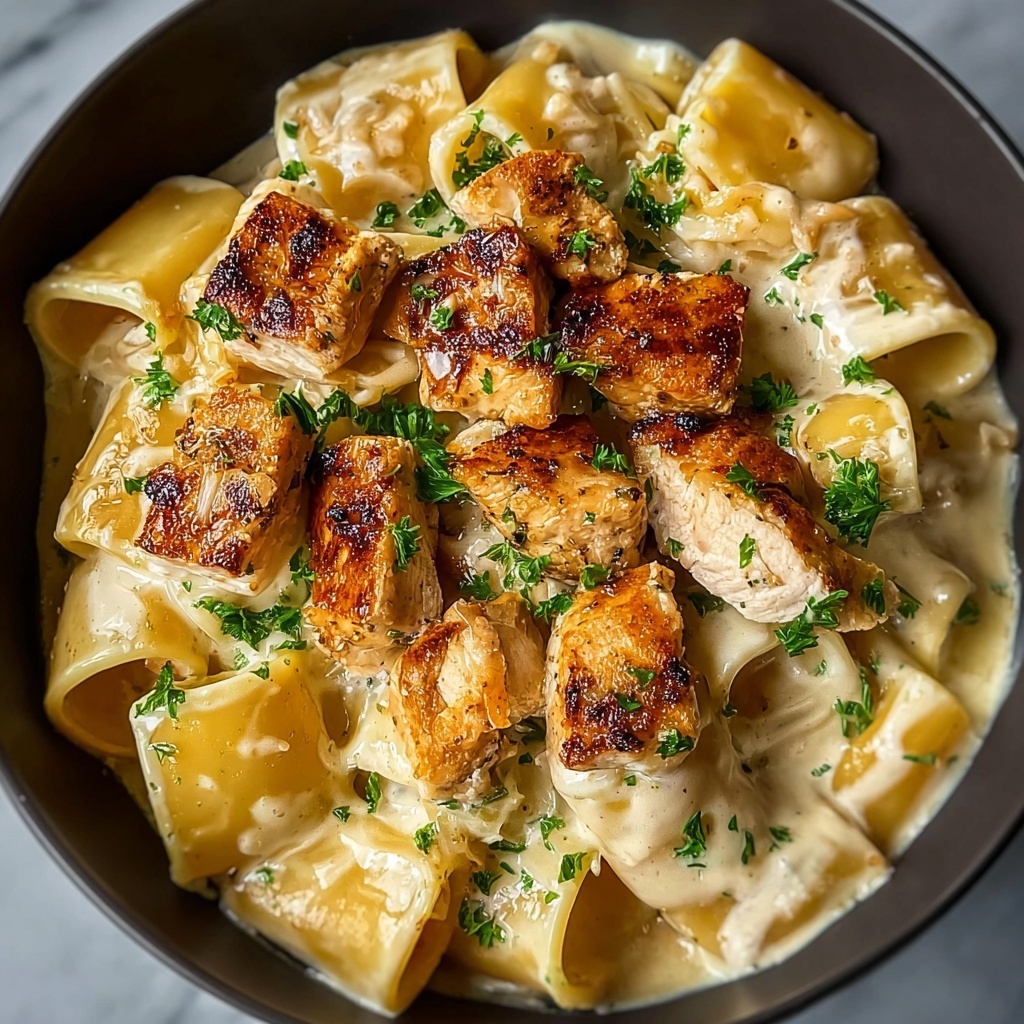 Creamy Parmesan Chicken Rigatoni: A Delicious & Easy Recipe - Recipe Image