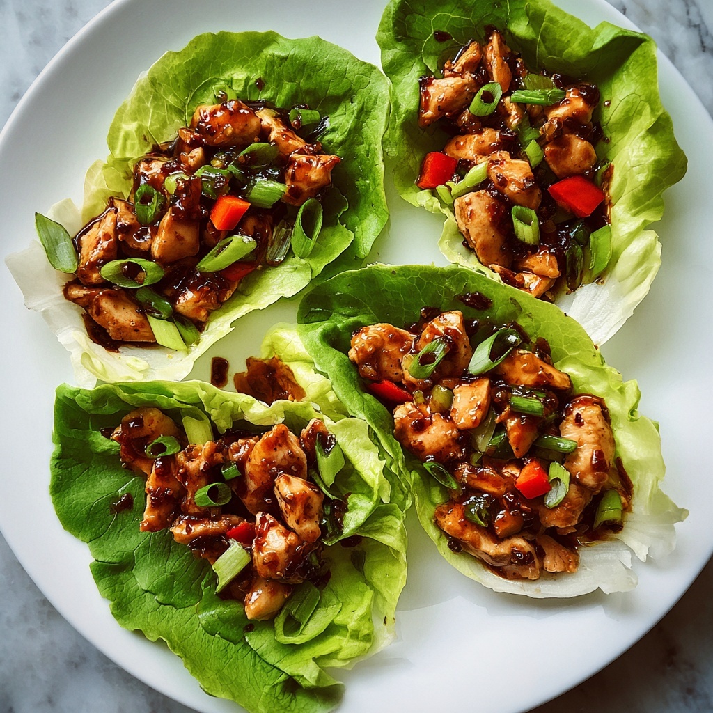 Thai Chicken Lettuce Wraps Recipe - Recipe Image