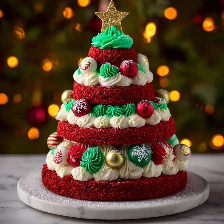 Red Velvet Tree Cake Recipe