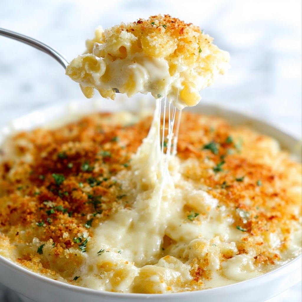 Four Cheese Baked Macaroni Recipe - Recipe Image