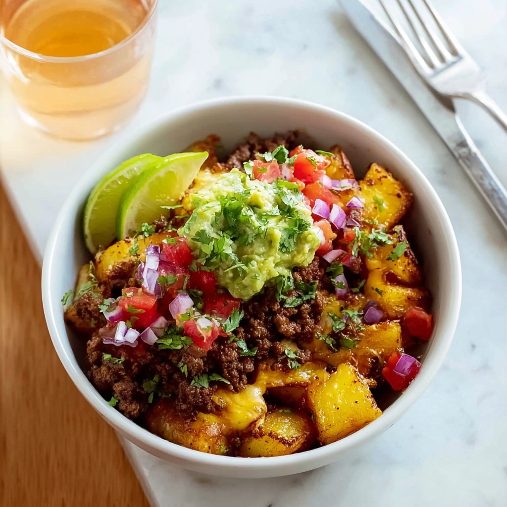 Loaded Potato Taco Bowl - Recipe Image