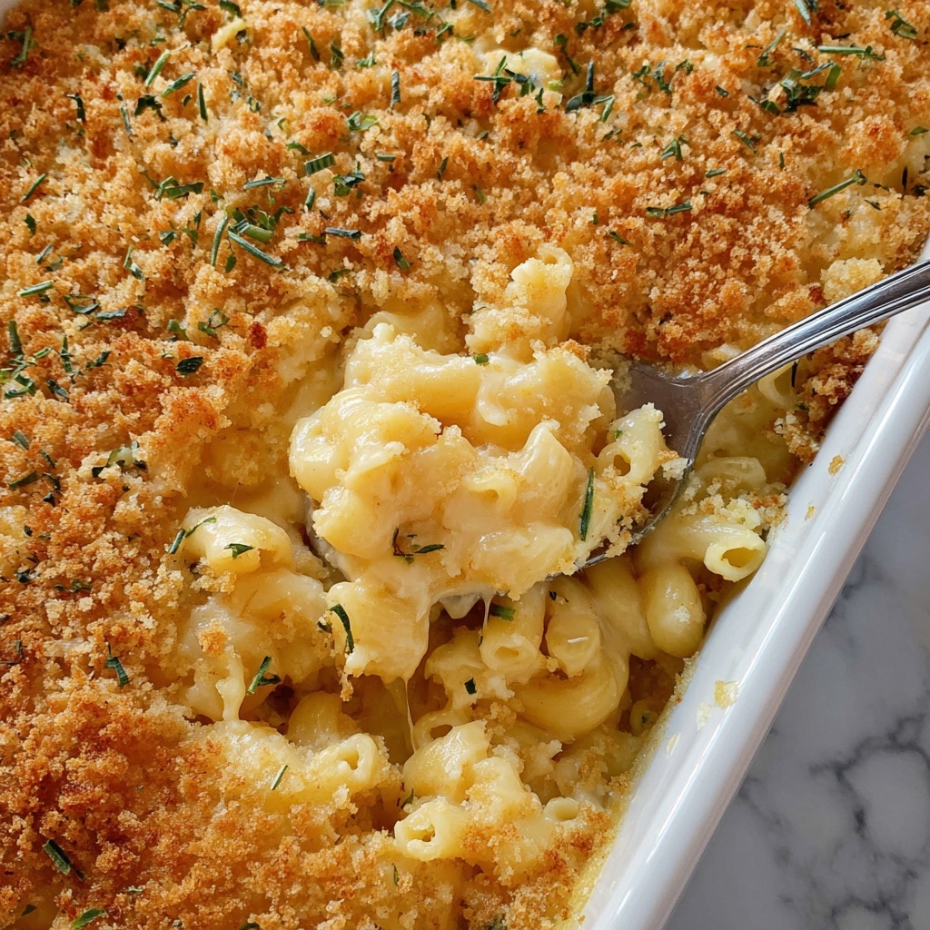 Cheez It Baked Mac and Cheese - Recipe Image