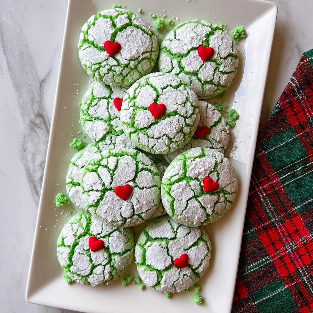 Grinch Cookies Recipe - Recipe Image