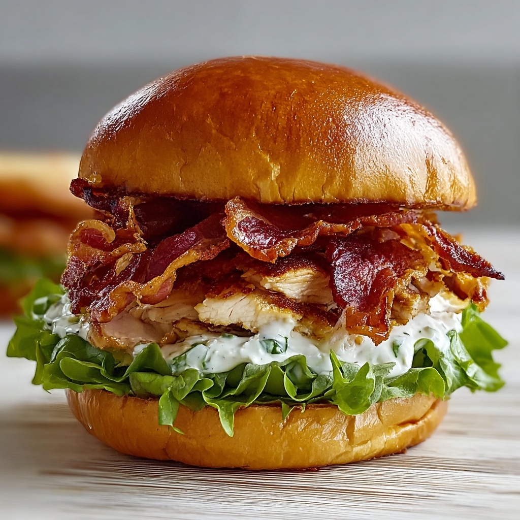 Chopped Chicken Bacon Ranch Sandwich: 30-Minute Flavor Bomb Recipe - Recipe Image