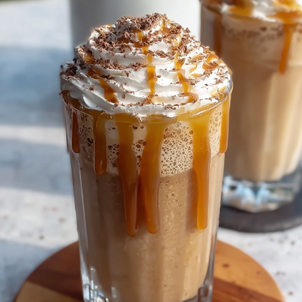 Caramel Iced Coffee Protein Shake Recipe - Recipe Image