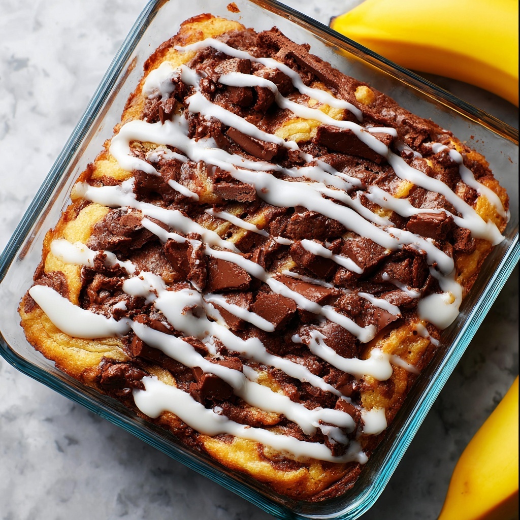 Banana Cinnamon Roll Cake Recipe - Recipe Image