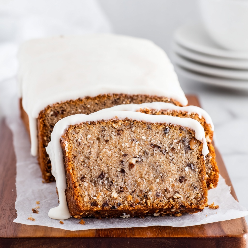 Carrot Bread with Vanilla Glaze Recipe - Recipe Image