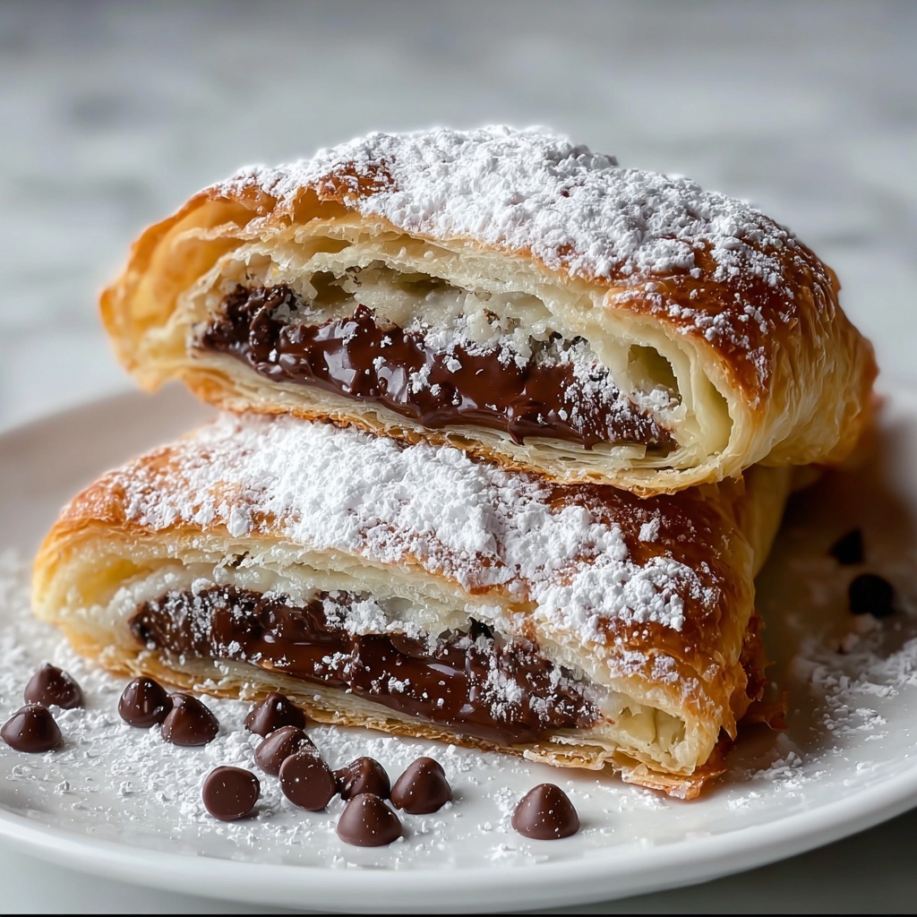 Croissant Breakfast Bake with Chocolate Chips Recipe - Recipe Image