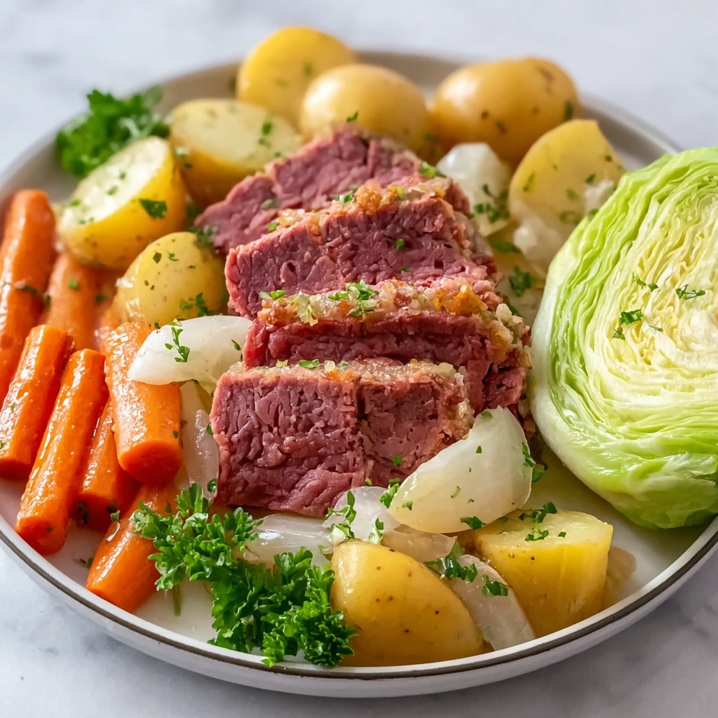 Easy Corned Beef and Cabbage Sheet Pan Recipe - Recipe Image