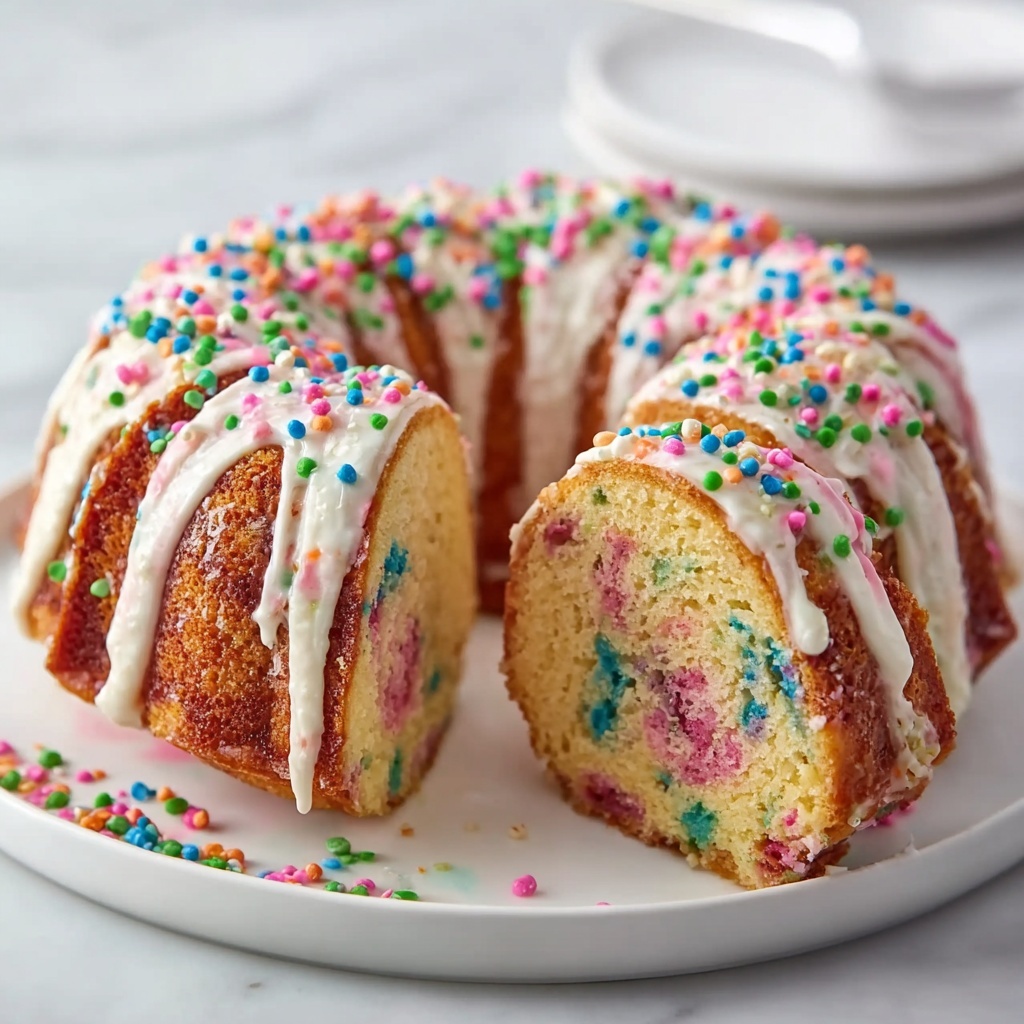 Funfetti Bundt Cake Recipe - Recipe Image