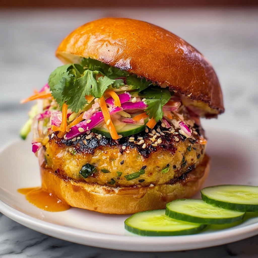 Thai Peanut Turkey Burgers Recipe - Recipe Image
