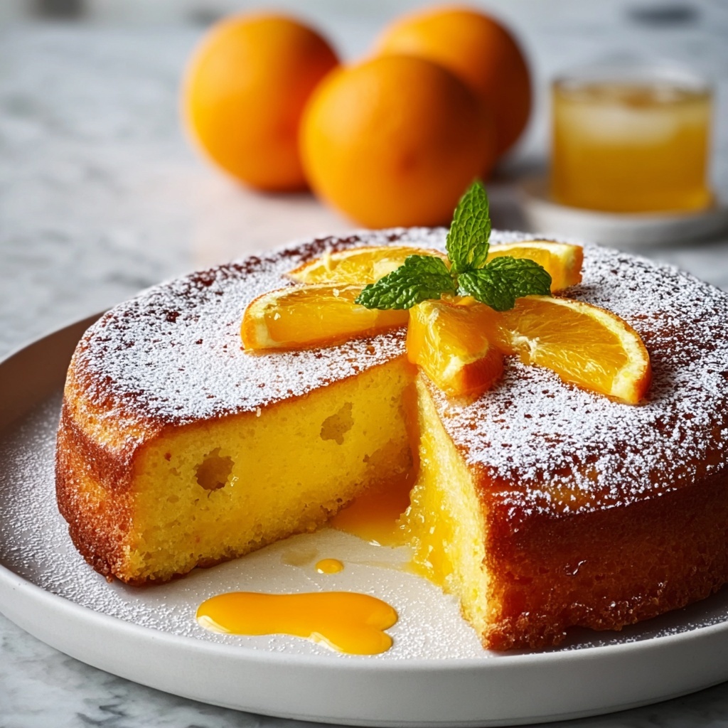Whole Orange Cake Recipe - Recipe Image
