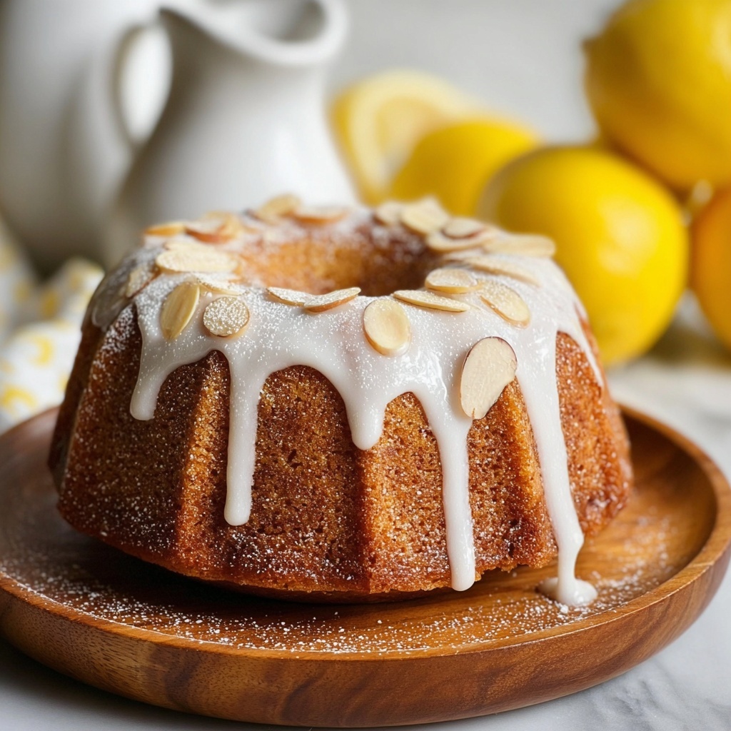 Limoncello Syrup Lemon Bundt Cake Recipe - Recipe Image