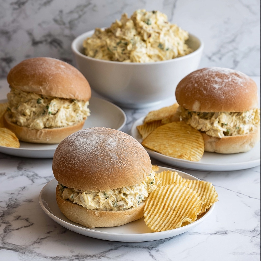 Shredded Chicken Sandwich with Creamy Ritz Cracker Spread Recipe - Recipe Image