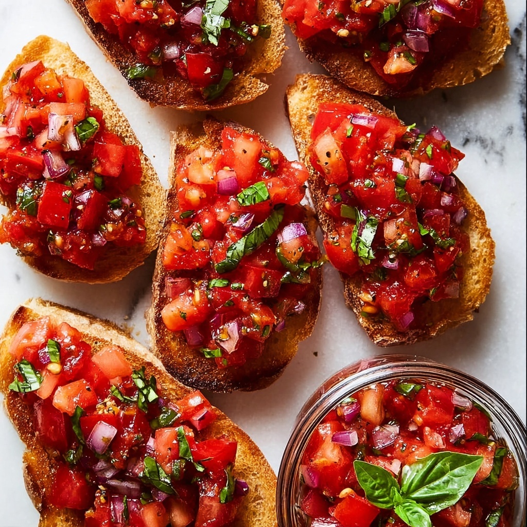Creamy Tomato Bruschetta Recipe - Recipe Image