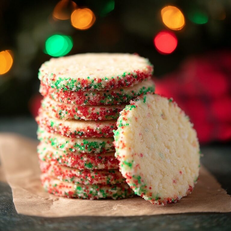 Slice-and-Bake Sprinkle Cookies Recipe