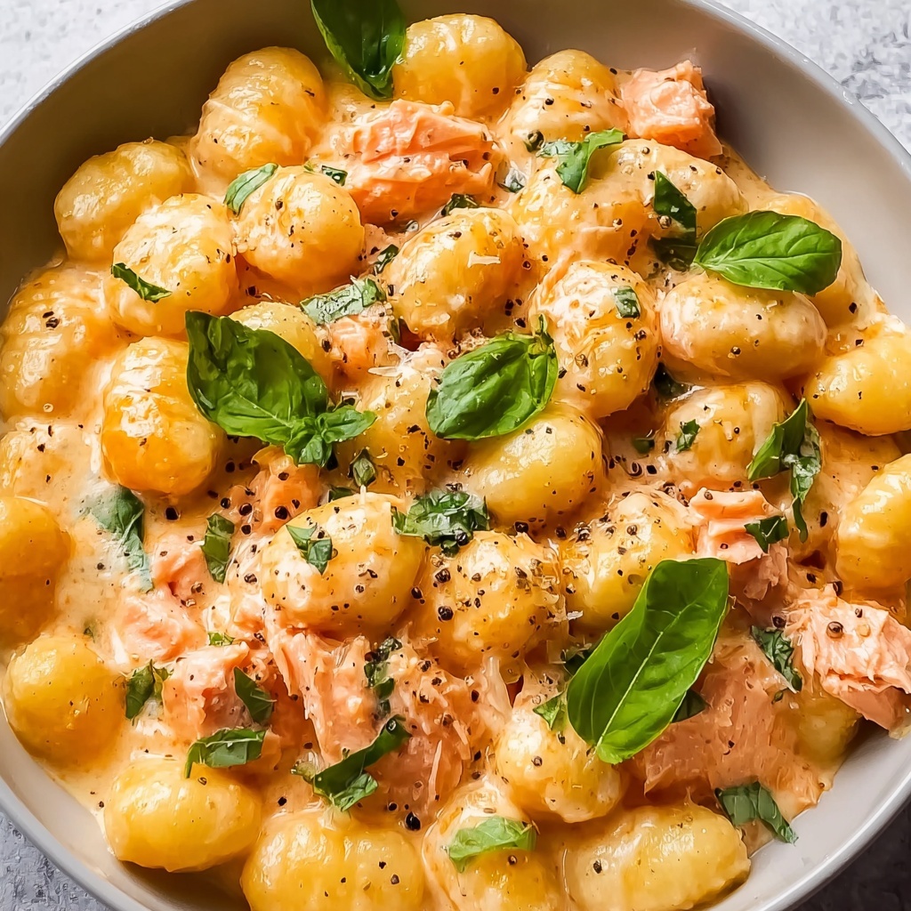 Irresistible Juicy Smoked Salmon Gnocchi in Just 30 Minutes Recipe - Recipe Image