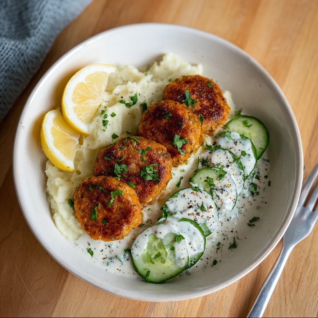 Baked Chicken Rissoles Recipe - Recipe Image