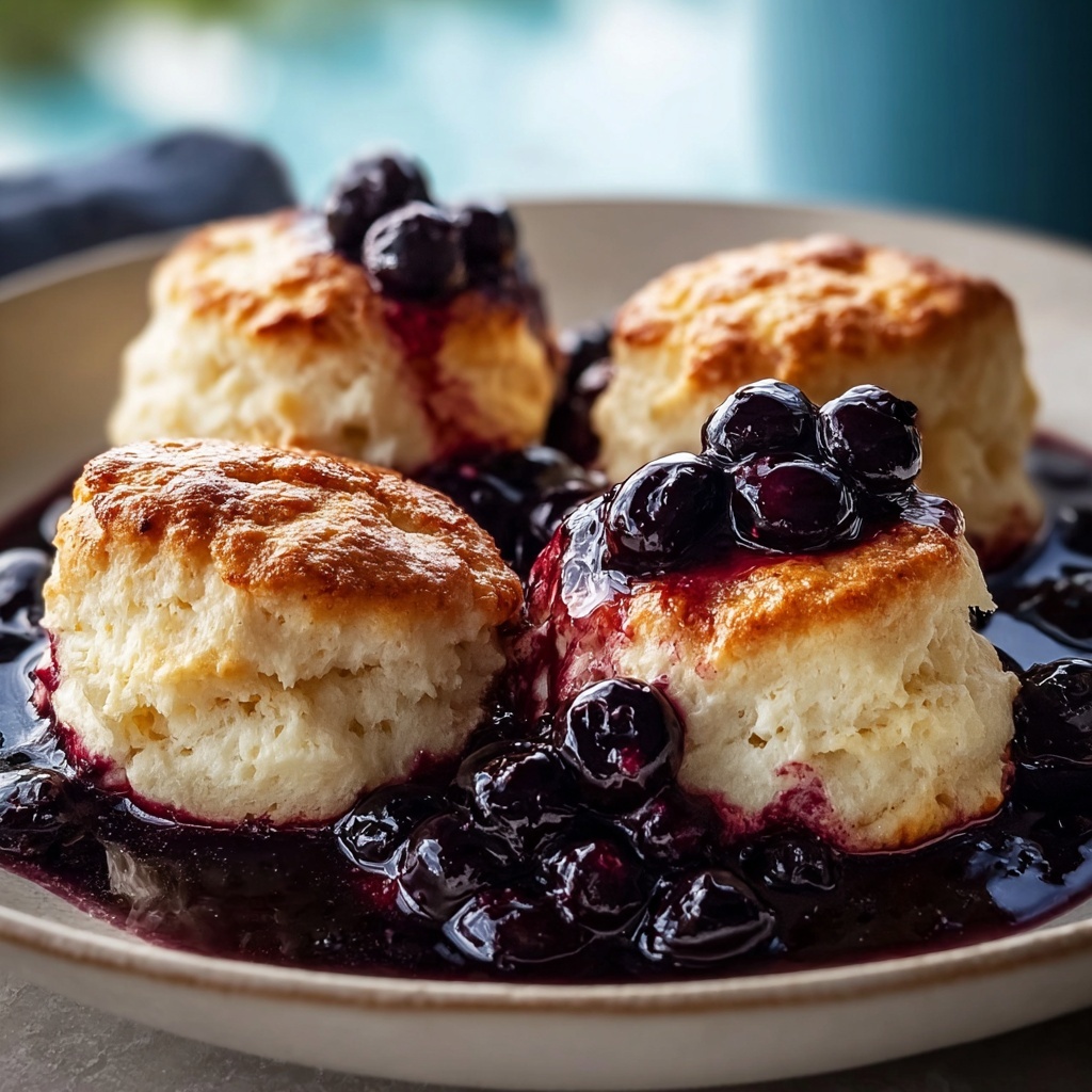 Blueberry Butter Swim Biscuits Recipe - Recipe Image
