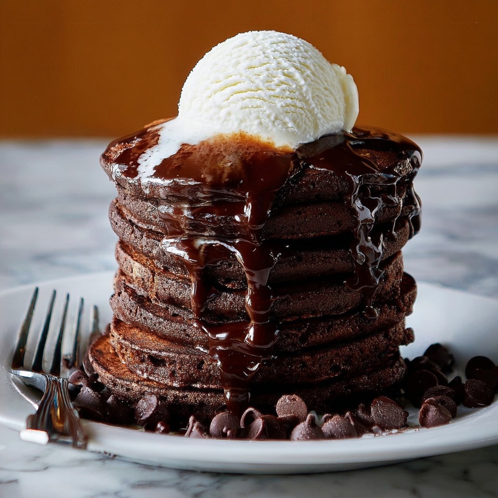 Chocolate Protein Pancakes Recipe - Recipe Image