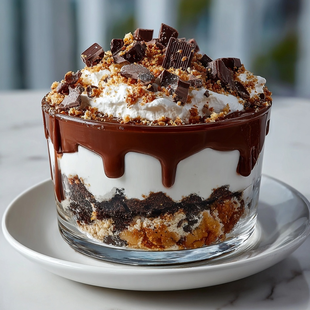 Chocolate Toffee Trifle Recipe - Recipe Image