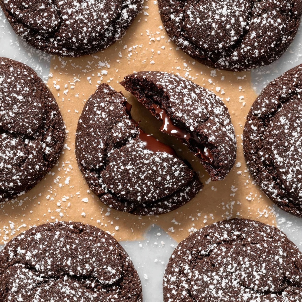Chocolate Lava Cookies Recipe - Recipe Image