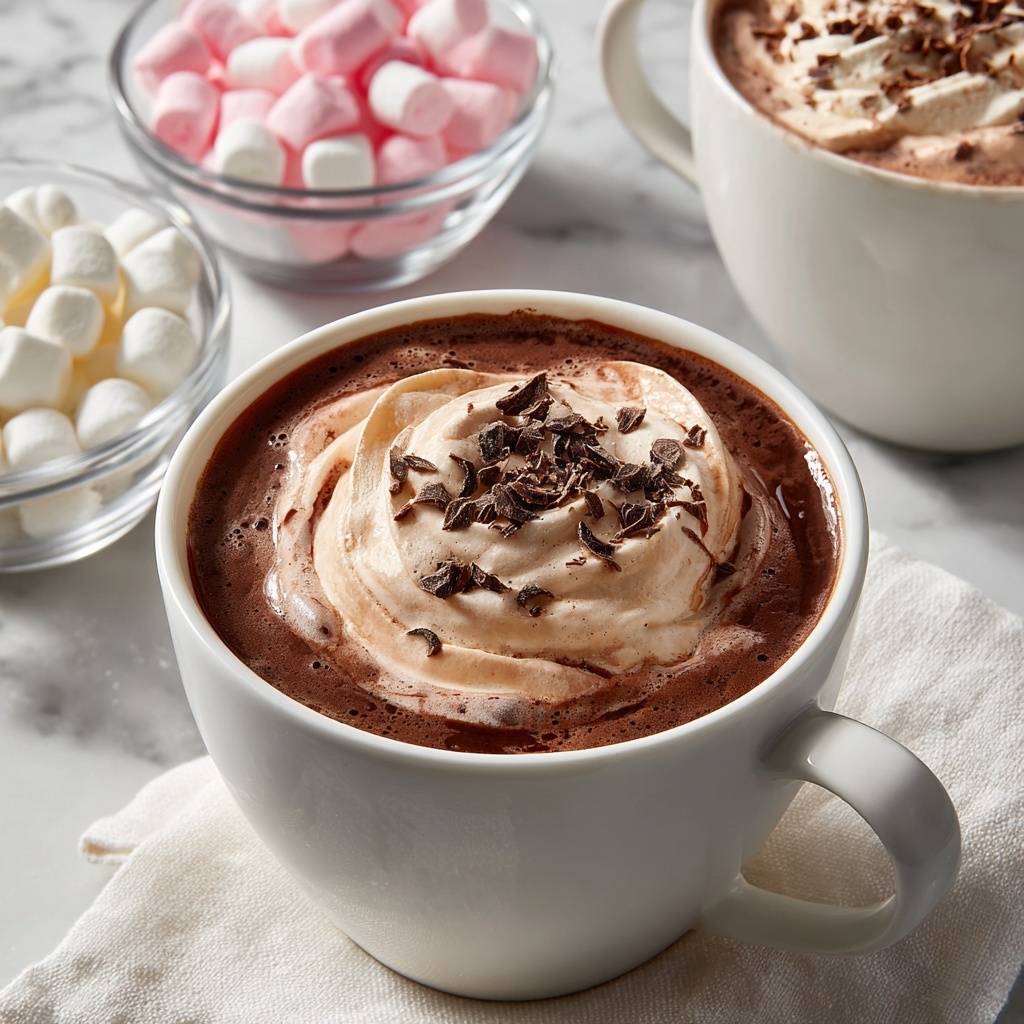 Rich Homemade Hot Chocolate Recipe - Recipe Image