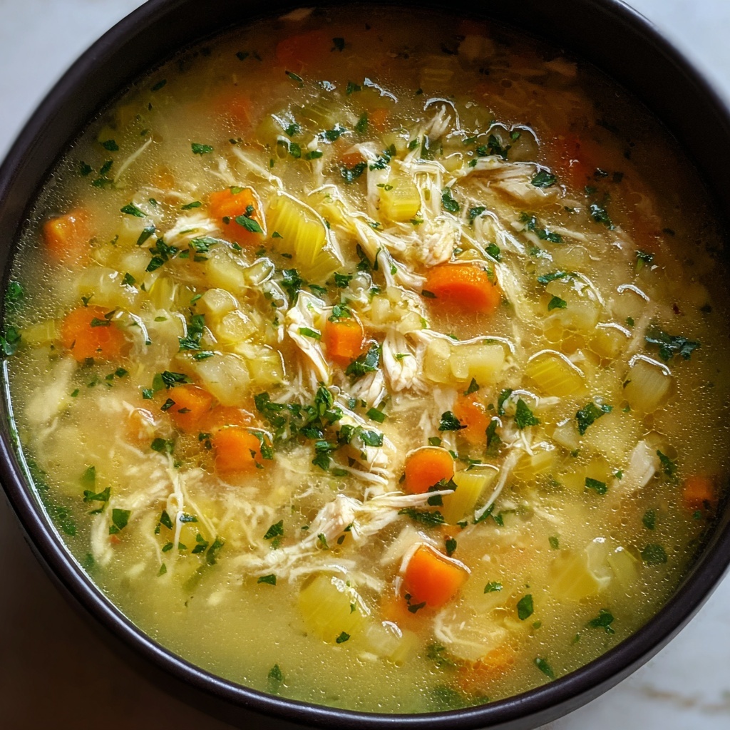 Chicken and Stars Soup Recipe - Recipe Image