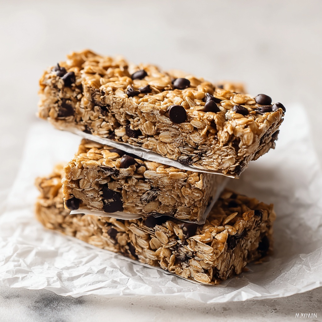 Homemade Granola Bars Recipe - Recipe Image