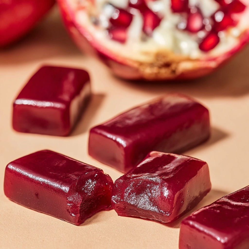 Pomegranate Caramels Recipe - Recipe Image