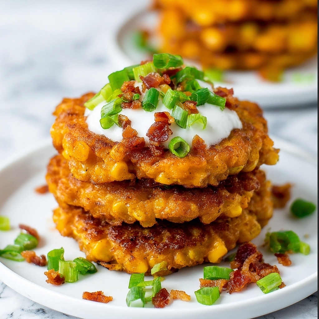 Corn Fritters (Crispy & Golden) Recipe - Recipe Image